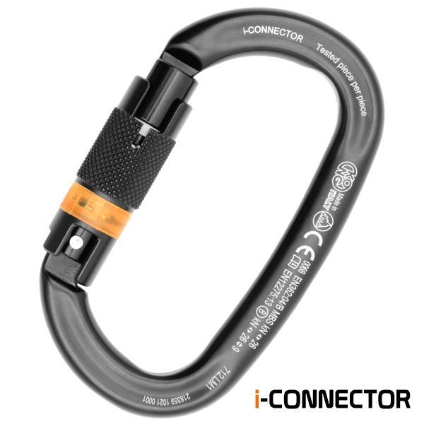 9090 Logo Carabiner③ Arbsession Forged Oval I-Beam Aluminum Carabiner - Triple Lock