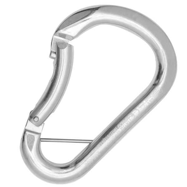 ab strap carabiner for cable machine
gym attachment clip wide gate
aluminum workout strap connector