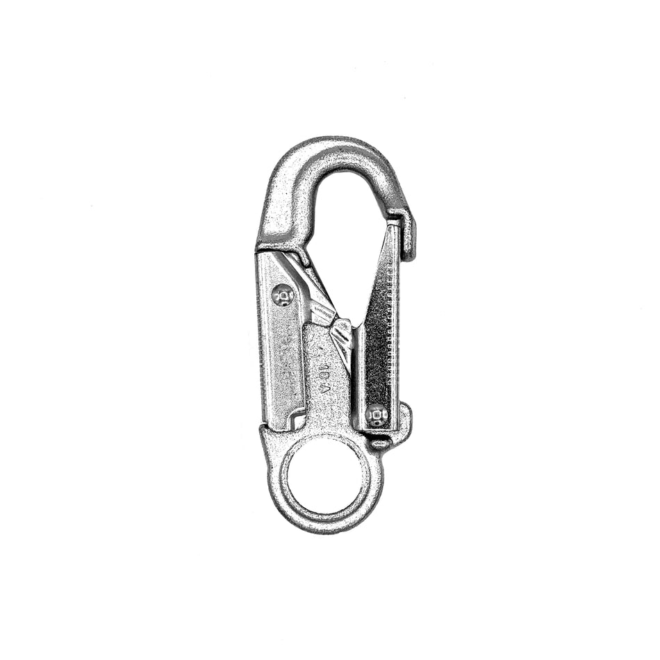 STEEL DOUBLE ACTION SNAP HOOK WITH CAPTIVE EYE - PHASE OUT