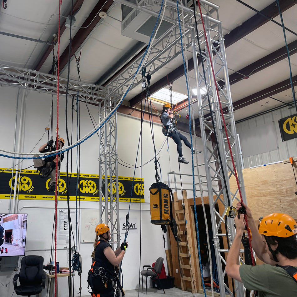 Sprat High Ropes SPRAT Rope Access Class | KONG USA Training – Kong USA