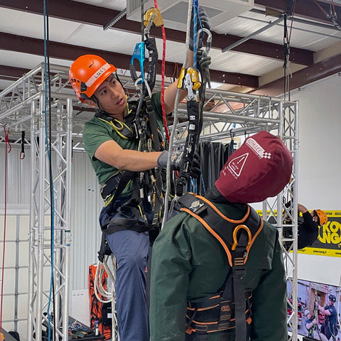 Sprat High Ropes SPRAT Rope Access Class | KONG USA Training – Kong USA